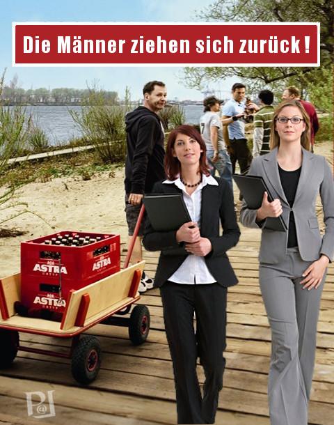 Fisch mann flirt